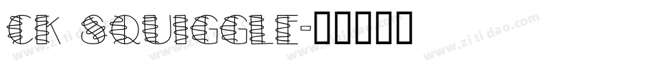CK Squiggle字体转换
